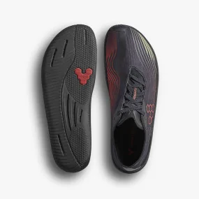 Sapatos Corrida Barefoot - Vivobarefoot Primus Flow Obsidian/Cherry Tomato