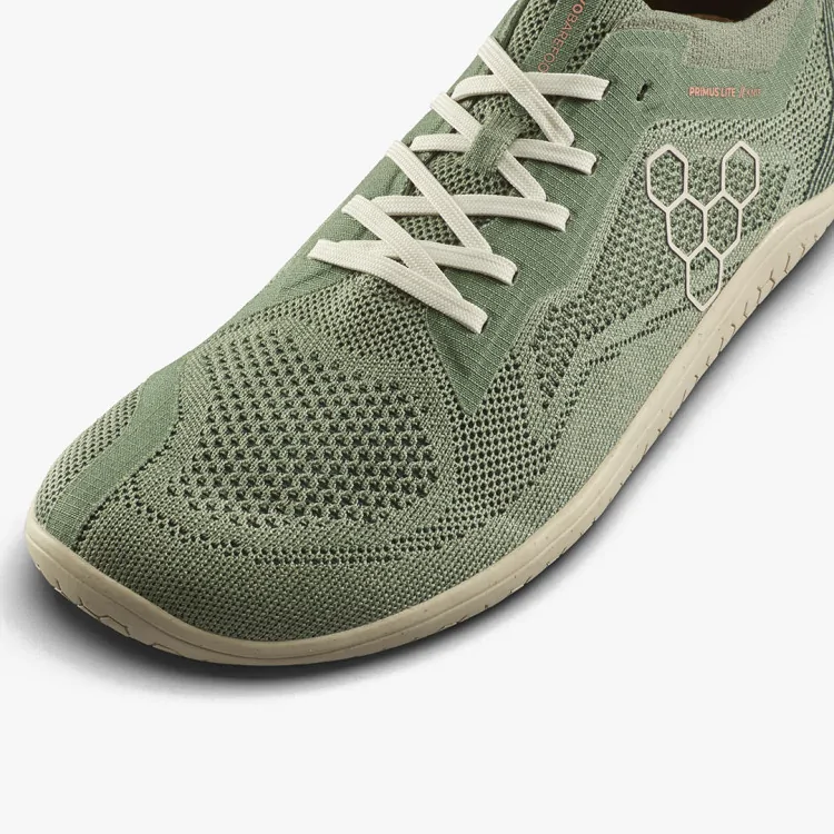 靴 VIVOBAREFOOT Primus Lite Knit DustyGreen Minimalist Sneakers - Vivobarefoot Primus Lite Knit Dusty Green