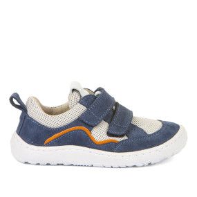 Baskets Enfants Minimalistes - Froddo Barefoot Base White & Blue